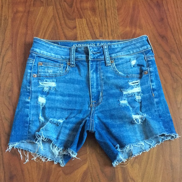 Mixed Brand lot of 4 denim summer shorts size 2 - Picture 9 of 16